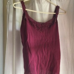 Tank top wine with design and character